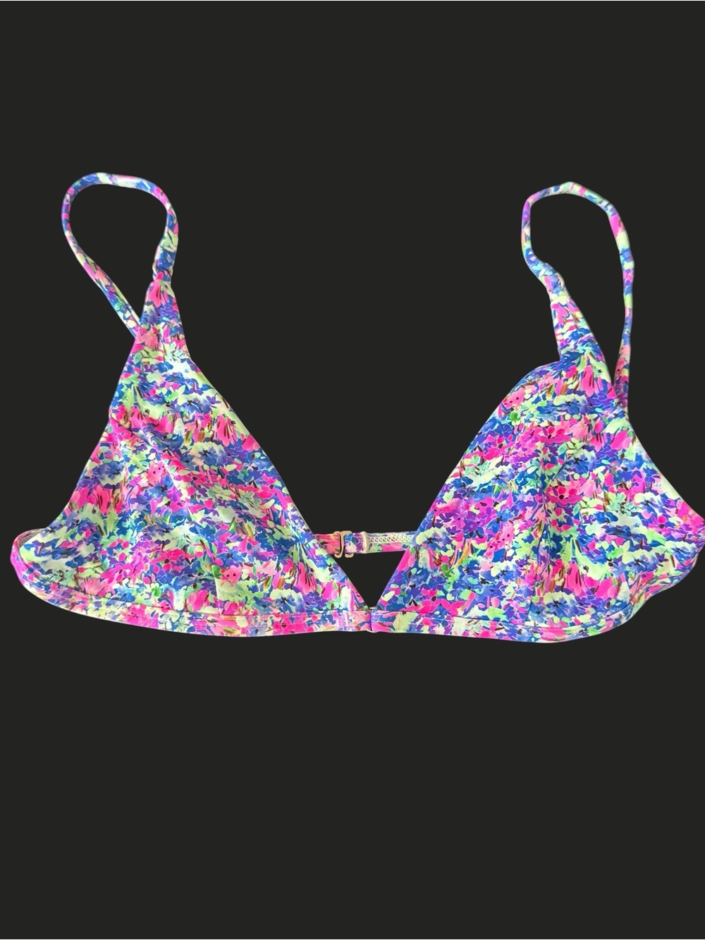 NWT Bright Freya Flashdance Triangle Bikini Top | S-M - Picture 4 of 6